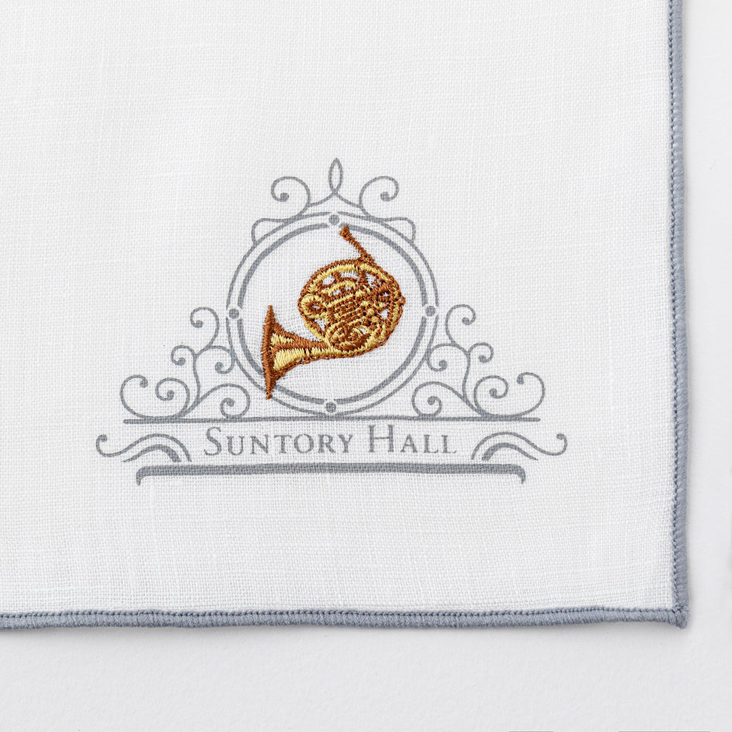 Embroidery handkerchief horn