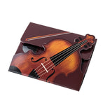 Paper foldable opera glasses (violin)